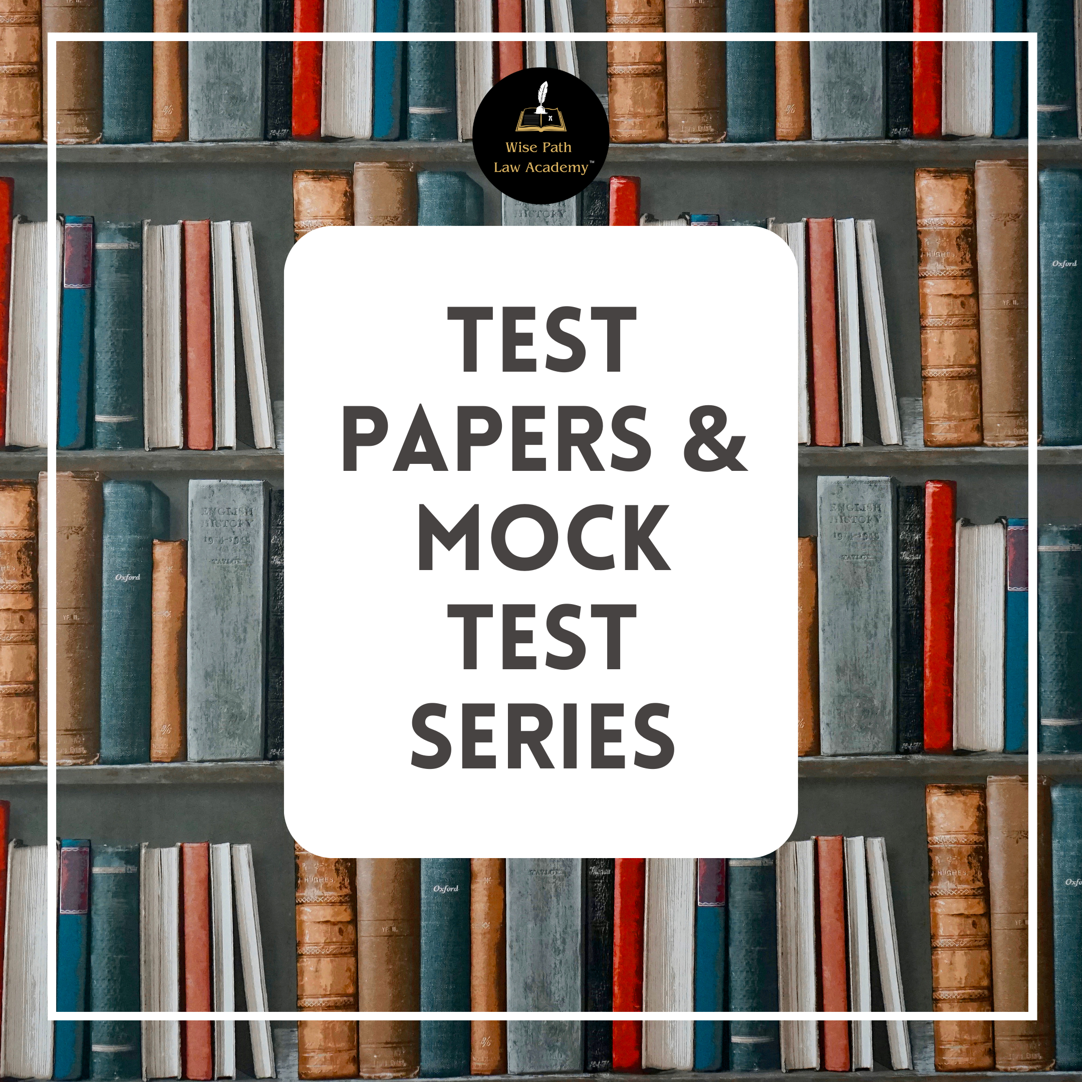 Test Papers & Mock Test Series for Law Competitive Exams
