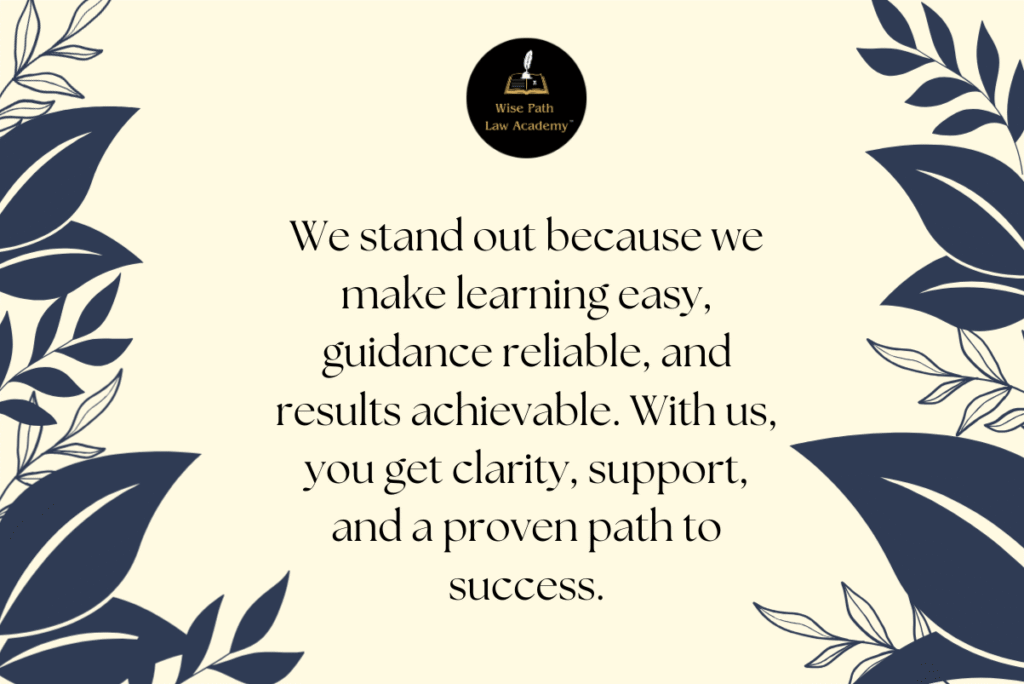 why choose wise path alw academy