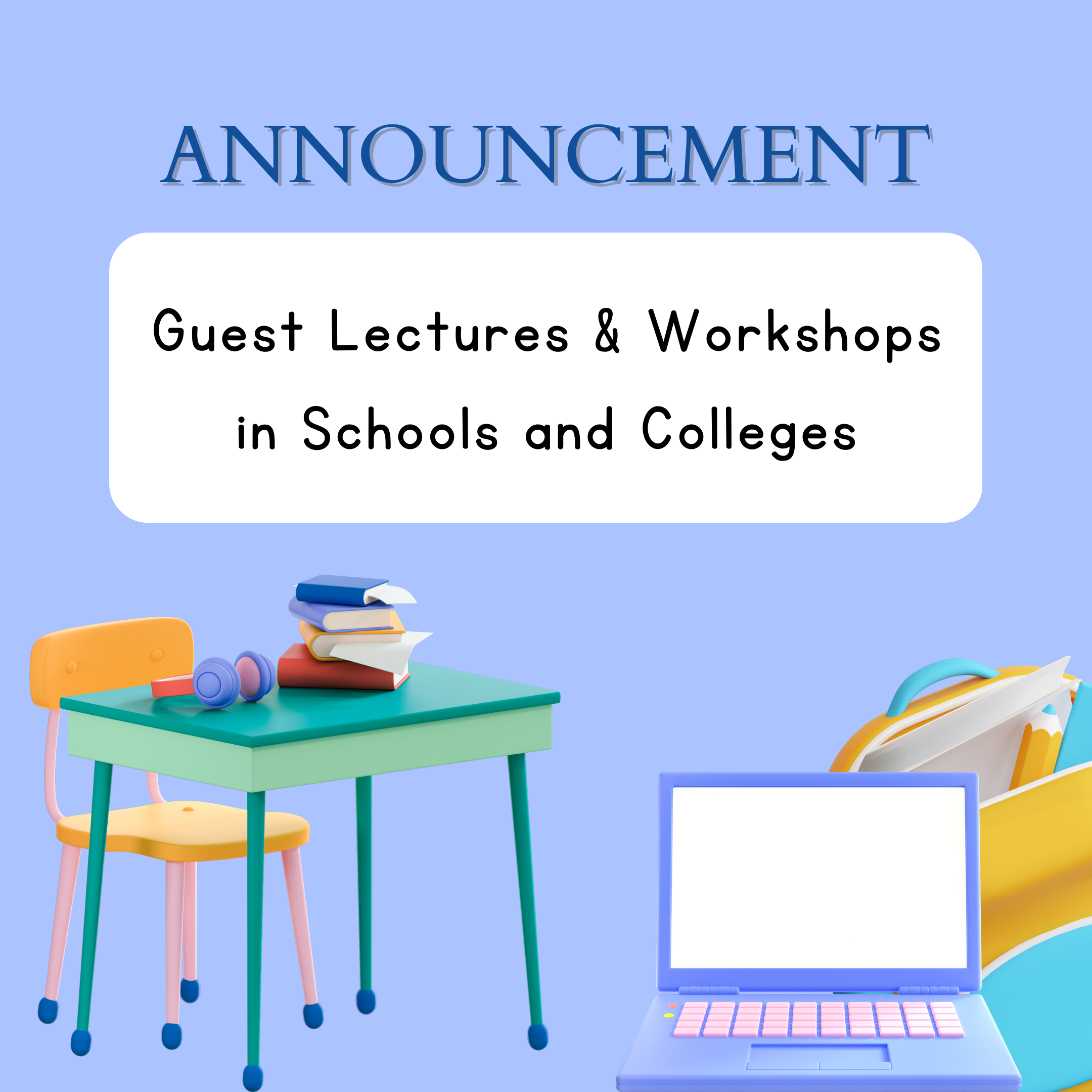 Guest Lectures at School & Colleges by Dr. Priya Gupta